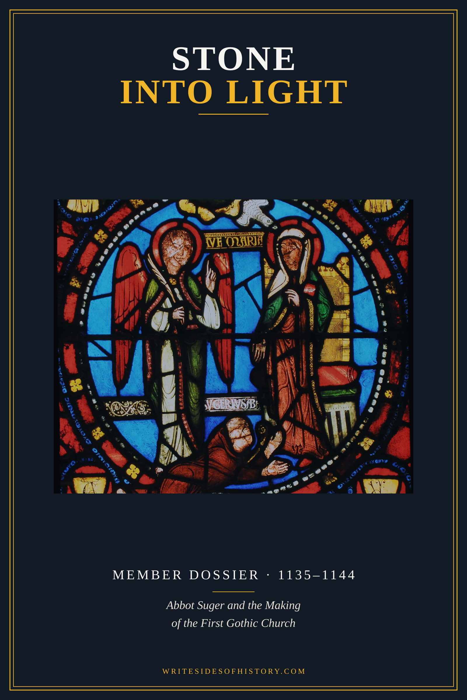 The cover of Stone into Light