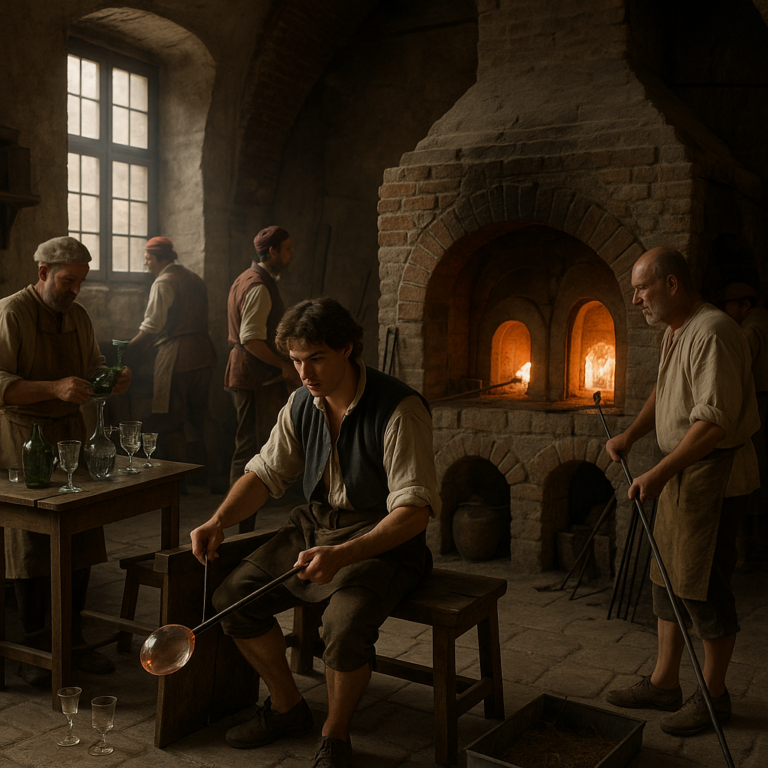 Secrets of the Furnace: Daily Life Inside the Murano Glassmakers’ Guild, 1600